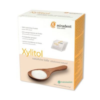 Dolcificante allo xilitolo 100 buste Miradent