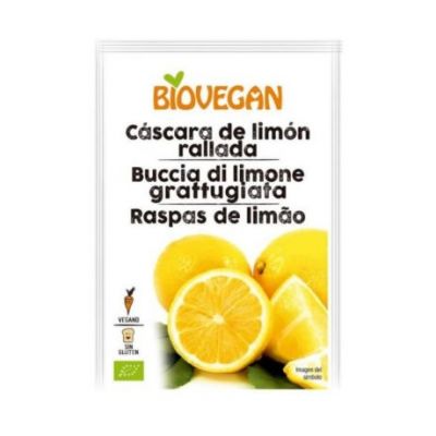 Scorza di limone liofilizzata senza glutine Bio Vegan 9g Biovegan
