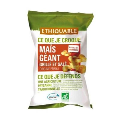 Maiz Gigantes Tostados con Sal SinGluten Bio Vegan 100g Ideas