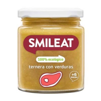 Beef Potito with Vegetables 6M Gluten Free Eco 230g Smileat