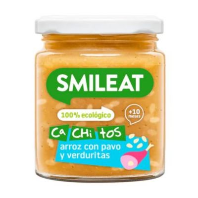 Potito Cachitos Rice Turkey and Vegetables 10M Gluten Free Eco 230g Smileat