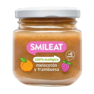 Potito Pesca Lampone 6M Eco 130g Smileat