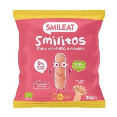 Smilitos Vermi Fragola e Banana Eco 25g Smileat