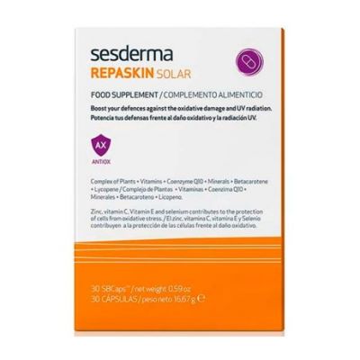 Repaskin Solar 30caps Sesderma