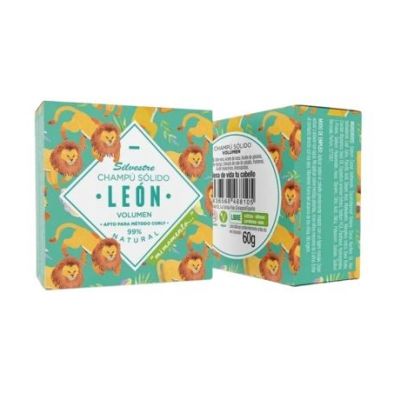 Shampoing Vegan Solide Leon Volume 60g Sauvage