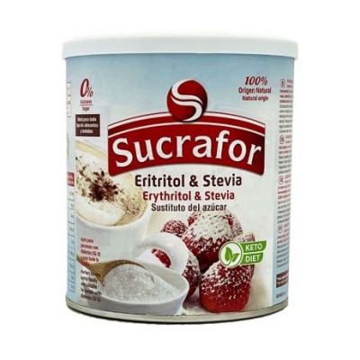 Erythritol Stevia Pot 500g Sucrafor