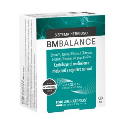 BMBalance Vegan SinGluten 30caps FDB Laboratorios