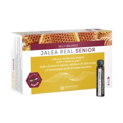 Jalea Real Senior SinGluten 20 viales Fbd Laboratorios