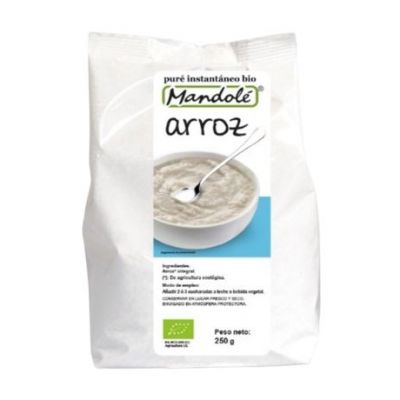 Pure Instant Organic Brown Rice 250g Mandole