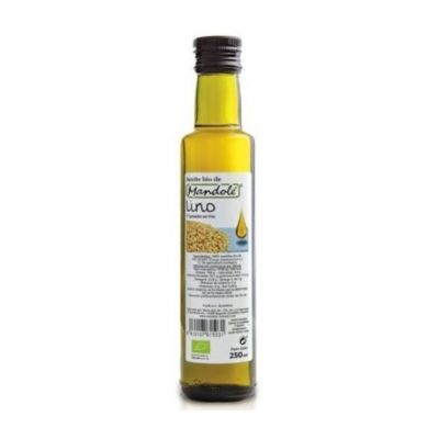 Olio Di Lino Dorato Biologico 250ml. Mandole
