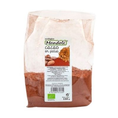 100% Organic Defatted Cocoa 150gr Mandole