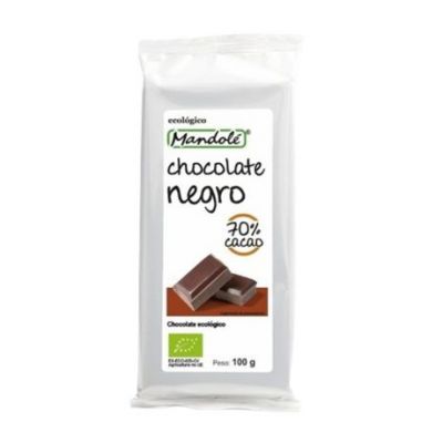 Black Choco Cacao Biologico al 70% Mandole da 100gr
