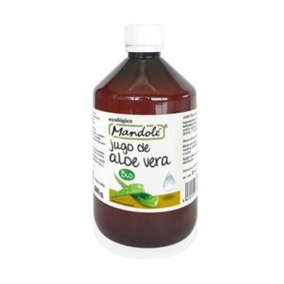 Succo Di Aloe Vera Biologico Non Filtrato 500ml. Mandole