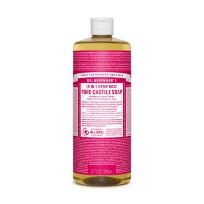 Gel de Bain Bio Vegan Rose 475ml Dr. Bronners