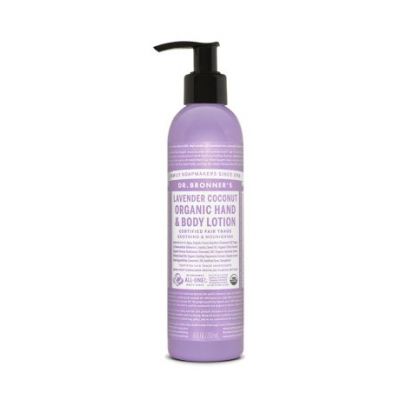 Lotion corporelle végétalienne à la lavande et à la noix de coco 237 ml Dr. Bronners