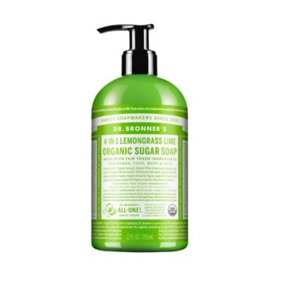 Jabon de Azucar-Lima Lemongras Organico 710ml Dr. Bronners
