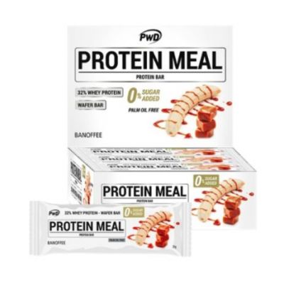 Protein-Mahlzeitenriegel mit Banoffe-Geschmack, 12 x 35 g, PWD