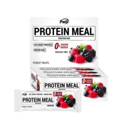 Protein-Mahlzeitenriegel mit Waldfruchtgeschmack, 12 x 35 g, PWD