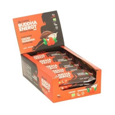 Buddha Energy Cacao Guarana Bars 15 units Iswari
