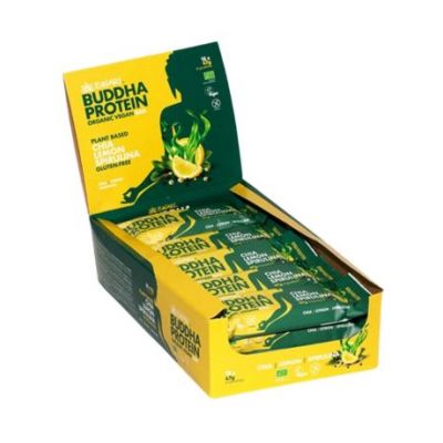 Barrette proteiche Buddha Chia Limone Spirulina Bio Vegan 15 unità Iswari