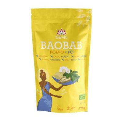 Baobab en Polvo Bio Vegan 125g Iswari