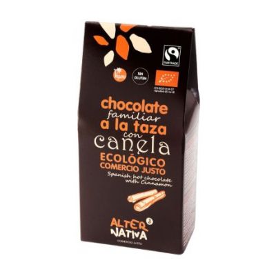 Chocolate a La Taza con Canela Bio 125g Alternativa3