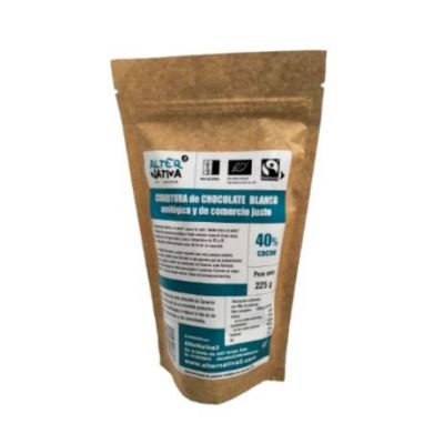 Cobertura Choco Blanco 40% Eco 225g Alternativa3