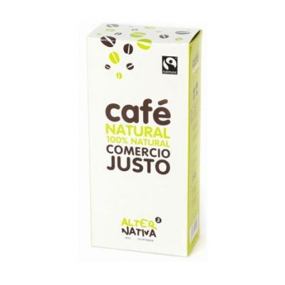 Cafe Natural Molido Fairtrade 250gr Alternativa3