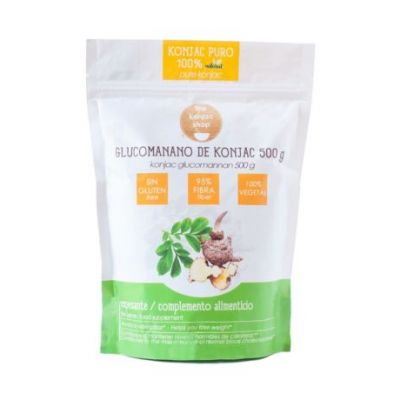 Farina di Konjac con glucomannano 500g The Konjac Shop