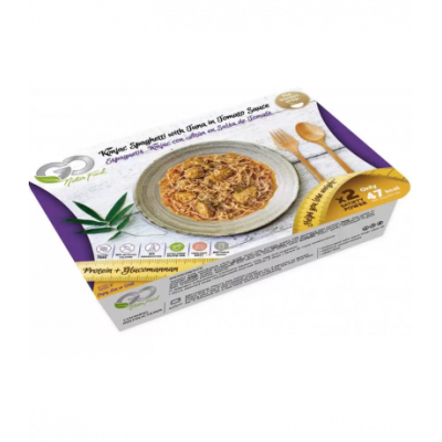 Konjac Tuna Spaghetti in Gluten-Free Tomato Sauce 250g The Konjac Shop