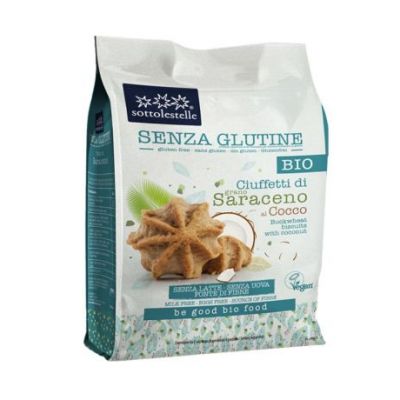 Organic Coconut Buckwheat Cookies 250g Sottolestelle