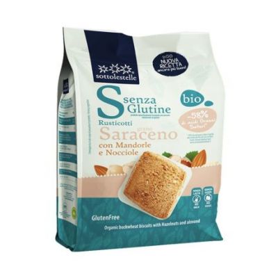 Organic Buckwheat Almond Cookies 250g Sottolestelle