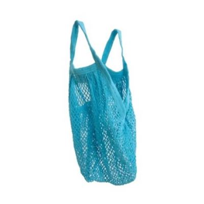 Sac Filet Turquoise Coton Bio 1 unité Ecodis