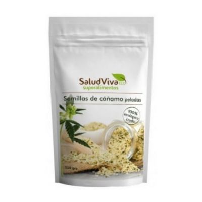 Öko-glutenfreie geschälte Hanfsamen 250 g Salud Viva