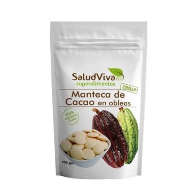 Cocoa Butter in Gluten-Free Eco Wafers 250g Salud Viva