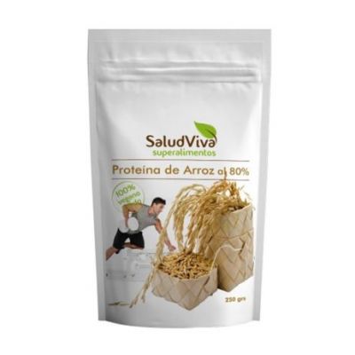 Rice Protein 80 Bio Gluten Free Bio Vegan 250g Salud Viva