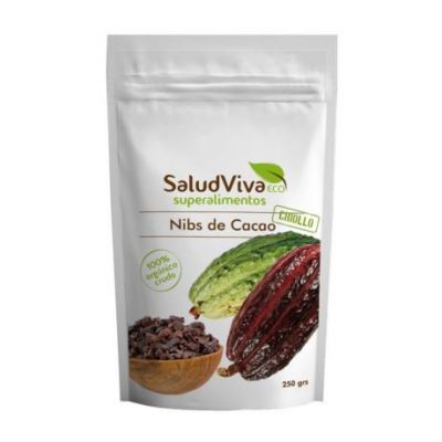 Öko-glutenfreie Kakaonibs 250 g Salud Viva
