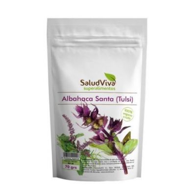 Basilico Santo biologico Tulsi Senza Glutine 70g Salud Viva