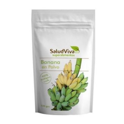 Banana en Polvo Eco 125g Salud Viva