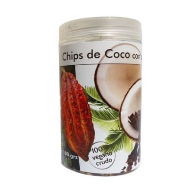 Vegan Coconut and Cacao Chips 100g Salud Viva