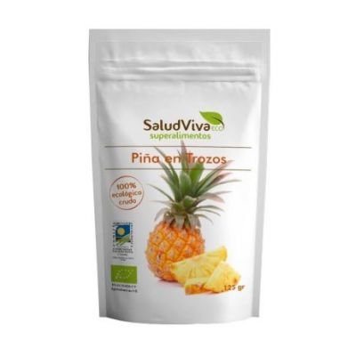 Ananas in Öko-Stücken 125g Salud Viva