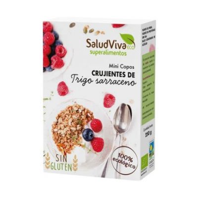 Mini Copos Crujientes Trigo Sarraceno Eco 250g Salud Viva