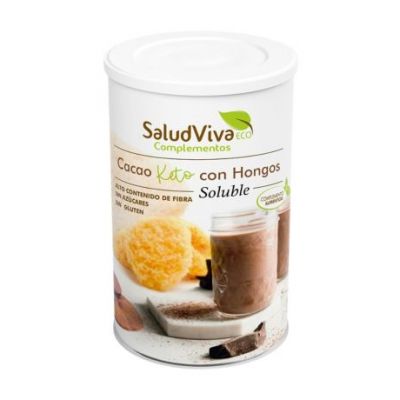 Cacao Keto En Polvo Con Hongos Eco 200gr Salud Viva