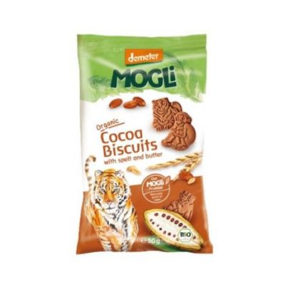 Mini Tigre Organic Cocoa Cookies 12x50g Mogli