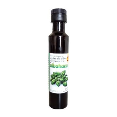 Aceite Aromatizado Albahaca 250ml Villaolivo