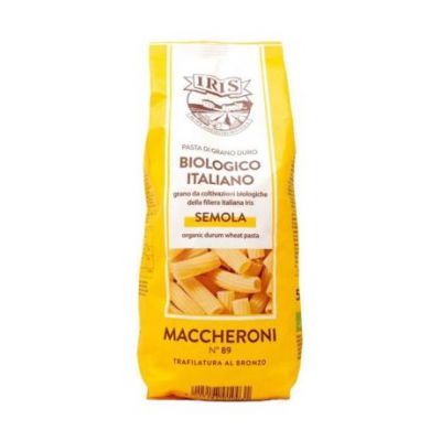 Maccheroni Grandi Biologici Al Grano 500g Iris
