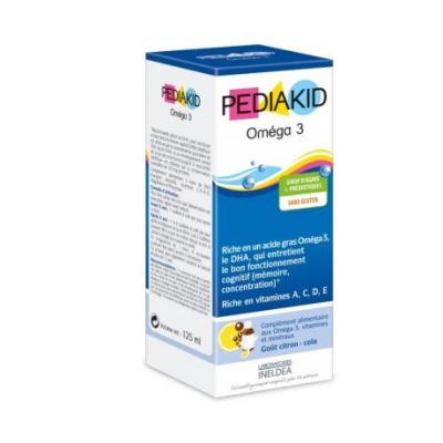 Pediakid Omega-3 Senza Glutine 125ml Ineldea