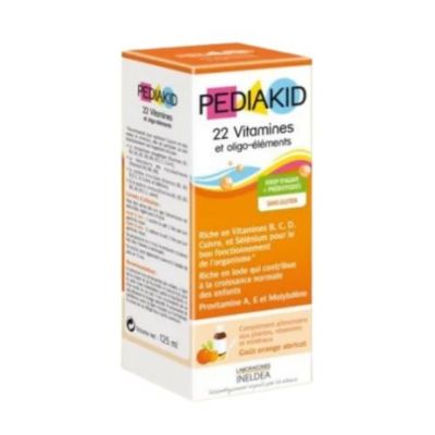 Pediakid 22 Vitamine e Oligoelementi Senza Glutine 250ml Ineldea