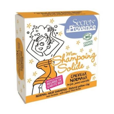 Shampoo Solido per Capelli Normali Bio Vegan 1 unità Secrets de Provence
