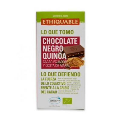 Chocolate Negro Quinoa Bio 100g Ethiquable